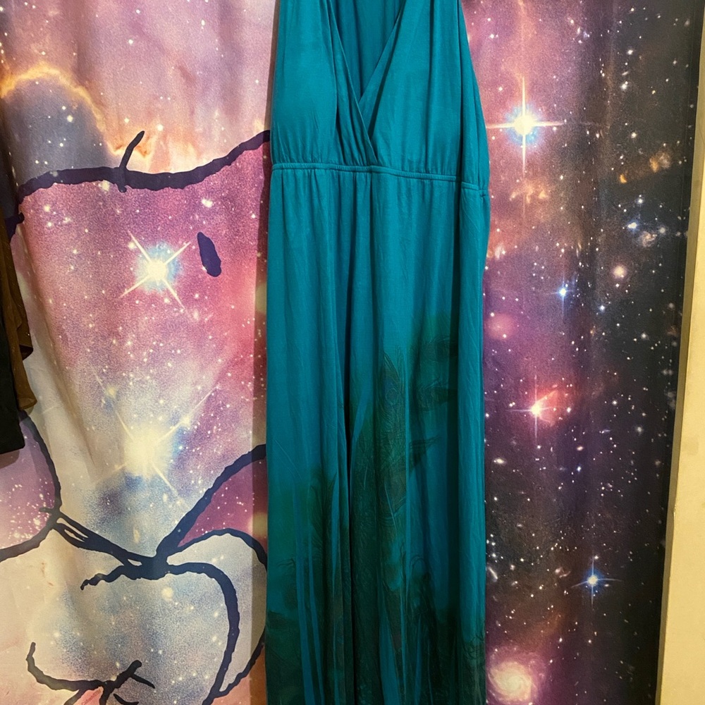 Favé Teal Maxi Dress